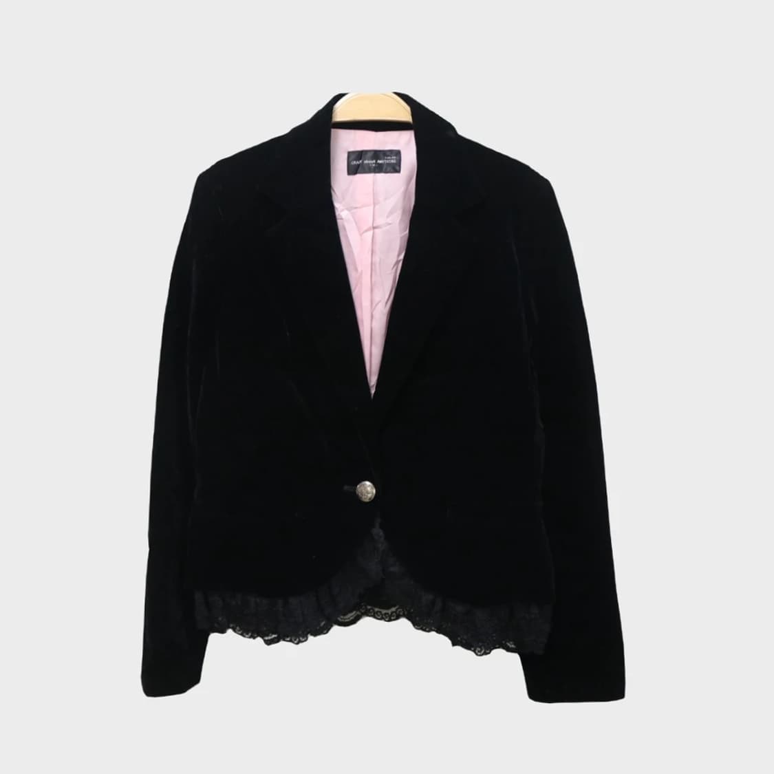 CRAZY ABOUT  ANYTHING 히메갸루 벨벳 자켓 61061 상품이미지1