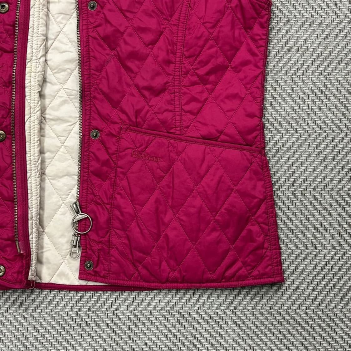 바버 퀄팅 베스트v0364 상품이미지4