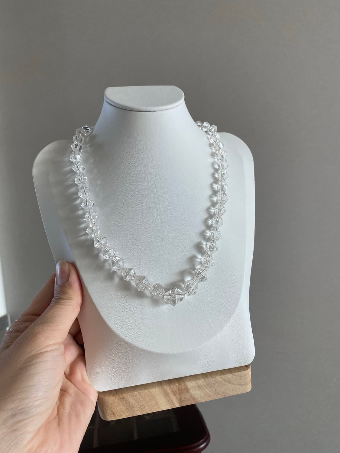 빈티지 크리스탈 비즈 목걸이 상품이미지5