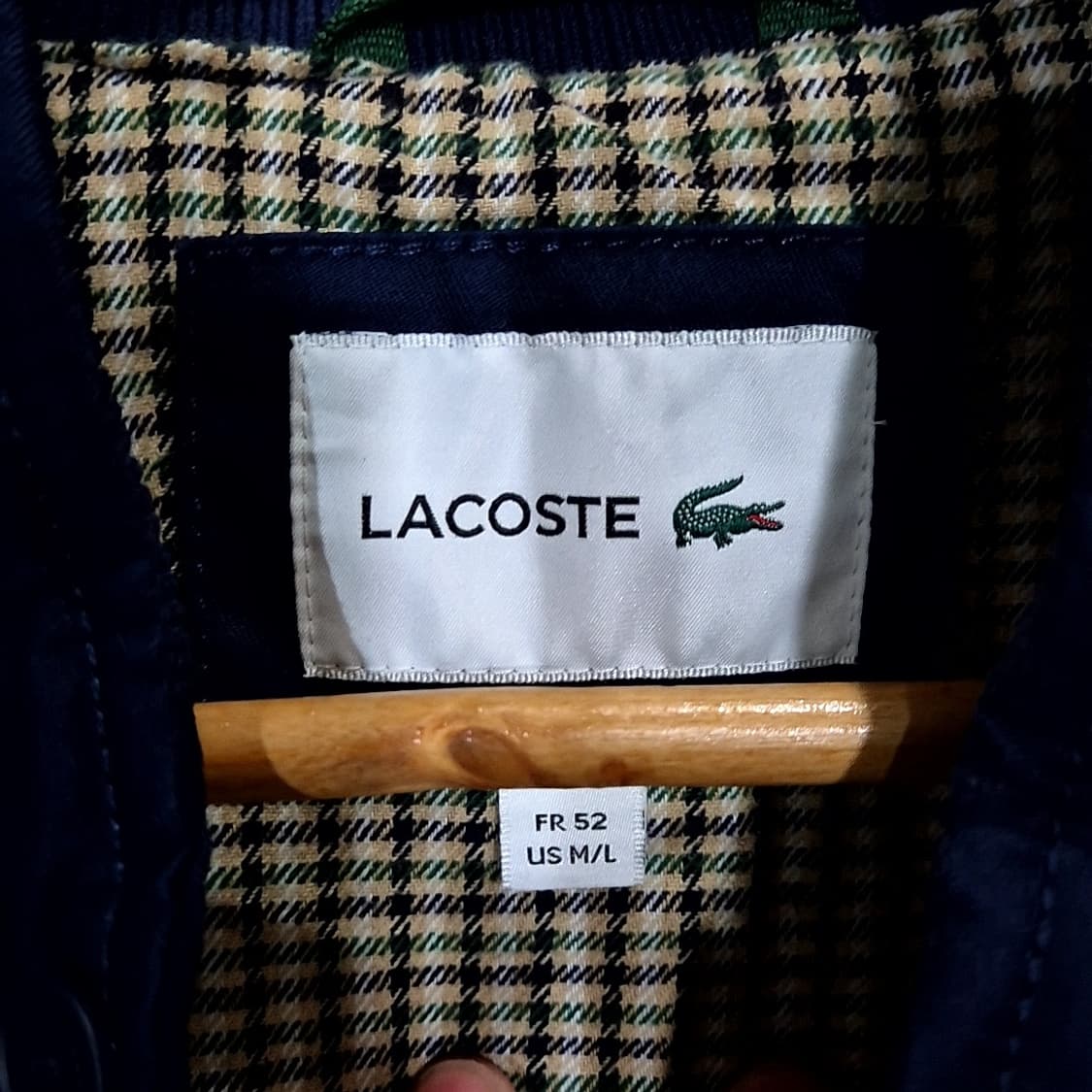 라코스테 신형 헤링본 자켓 상품이미지5