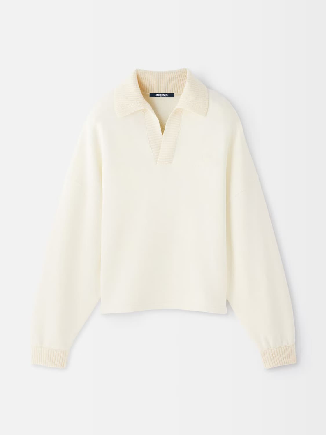 [M,L,XL]자크뮈스 25fw 푼토 롱 슬리브 폴로 니트 상품이미지2