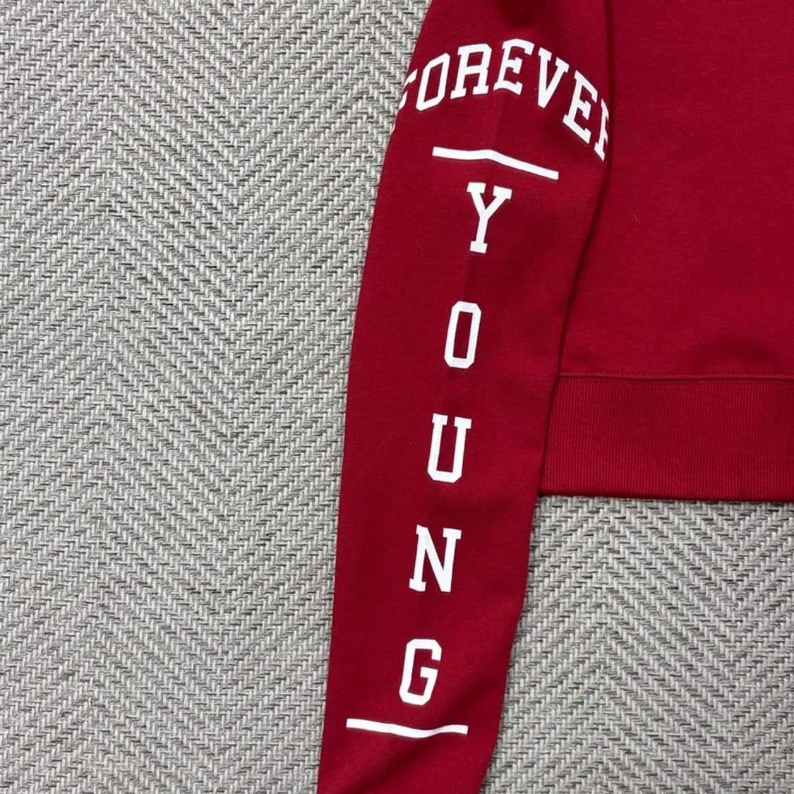 로맨틱크라운 크롭 맨투맨 v2633 상품이미지7