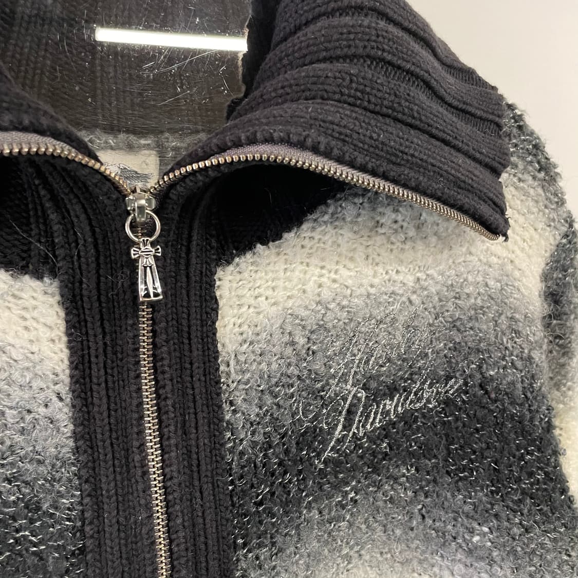 할리데이비슨 Y2k 풀업 니트자켓 상품이미지4