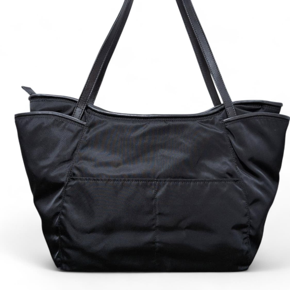 요지 야마모토 Y'SACCS 소가죽 나일론 토트백 상품이미지2