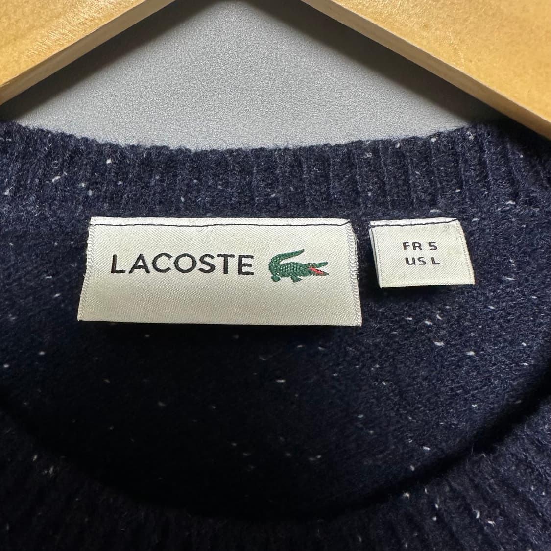 [XL]라코스테 네이비 니트 스웨터 상품이미지4