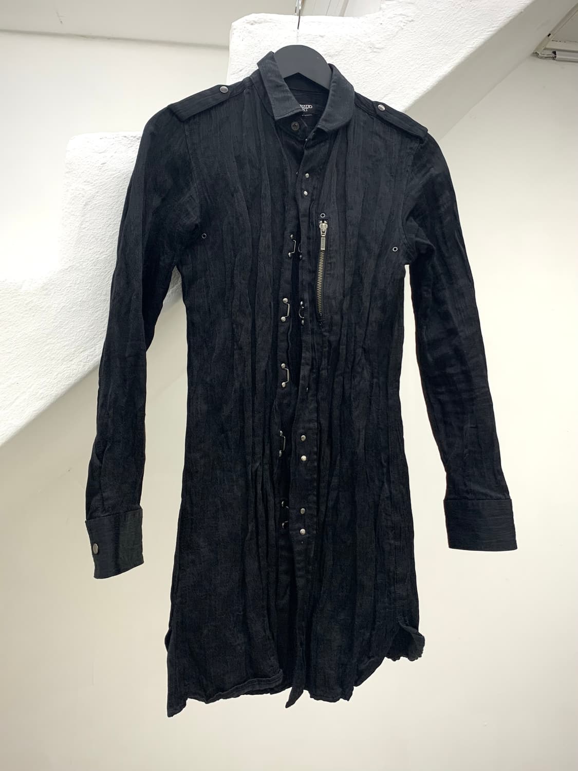 Tornado Mart satin waxed wrinkled archiv 상품이미지2