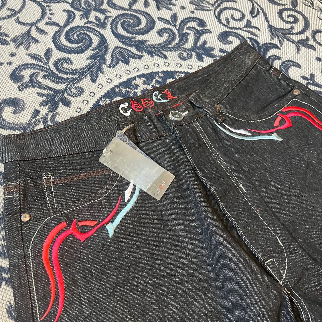 34 COOGI 데님 하프 팬츠/W2379 상품이미지4