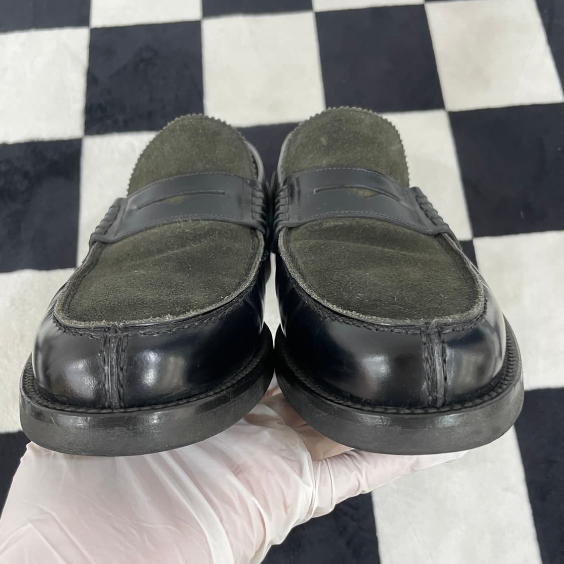 로투스 가죽 로퍼 255mm 상품이미지7