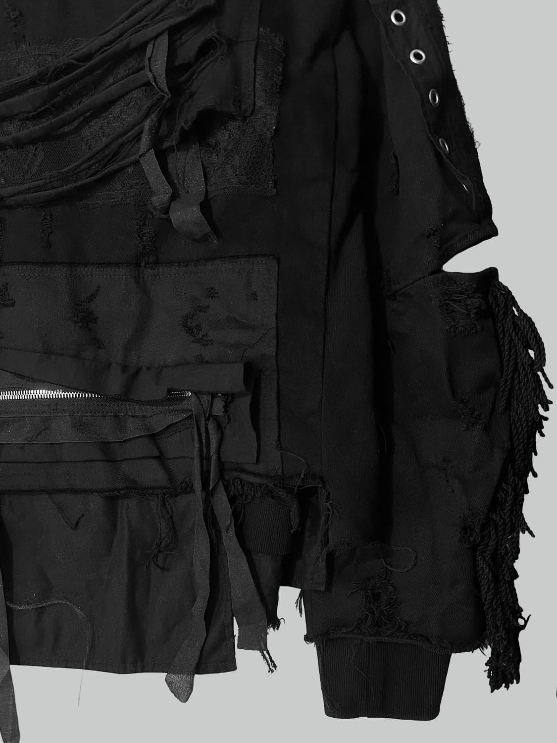 미도리카와 24aw 보로 자켓 상품이미지9