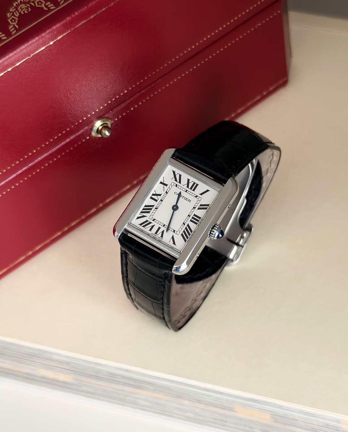 까르띠에 탱크 솔로 시계 상품이미지3