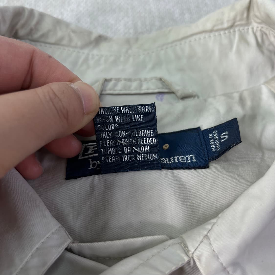 100 폴로 랄프로렌 싱글 트렌치 코트 상품이미지4