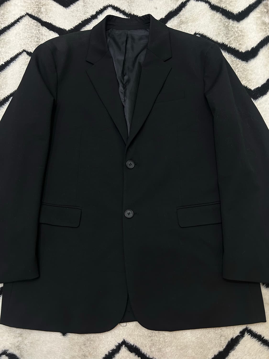 [2XL]무신사스탠다드 베이식 블레이저/블랙 상품이미지1