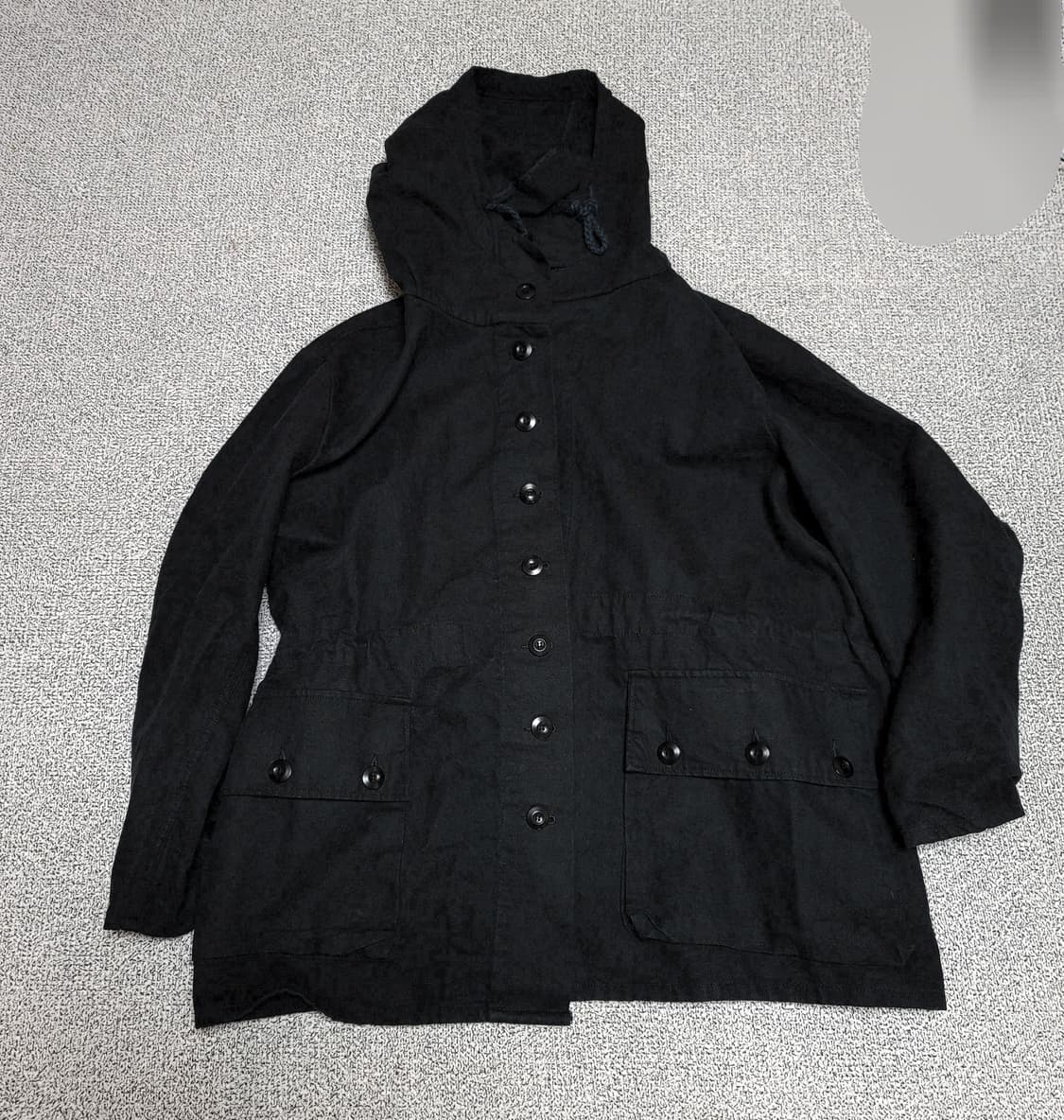 wardrobe41 over parka black L 상품이미지1