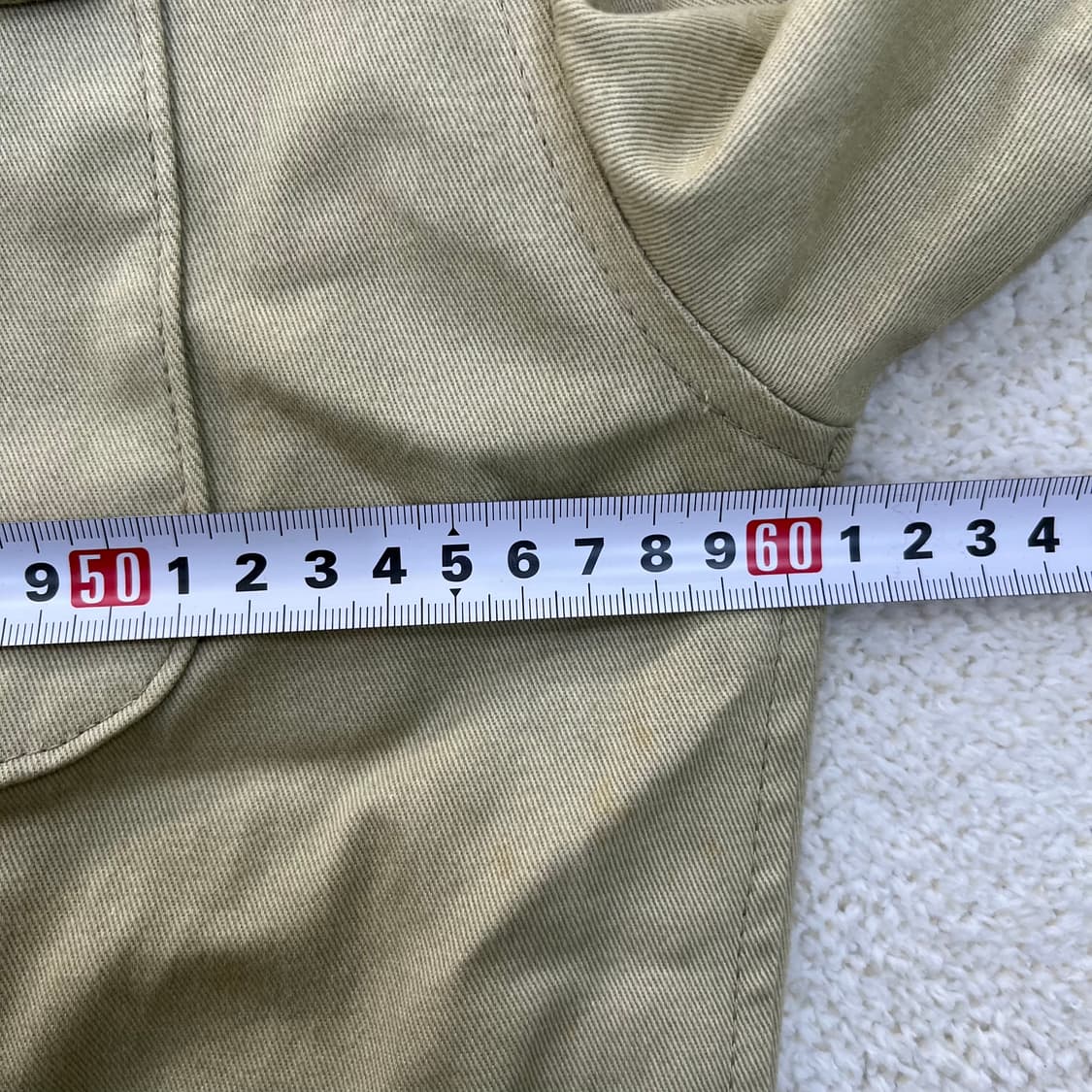 M 코치 레더카라 헌팅 워크 자켓 0310M 상품이미지7