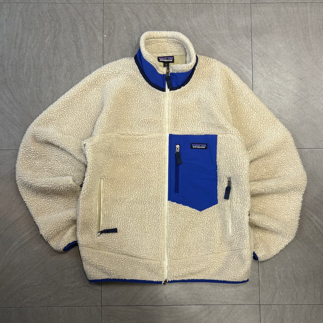 파타고니아 정품 레트로x 플리스 아이보리 자켓  상품이미지1