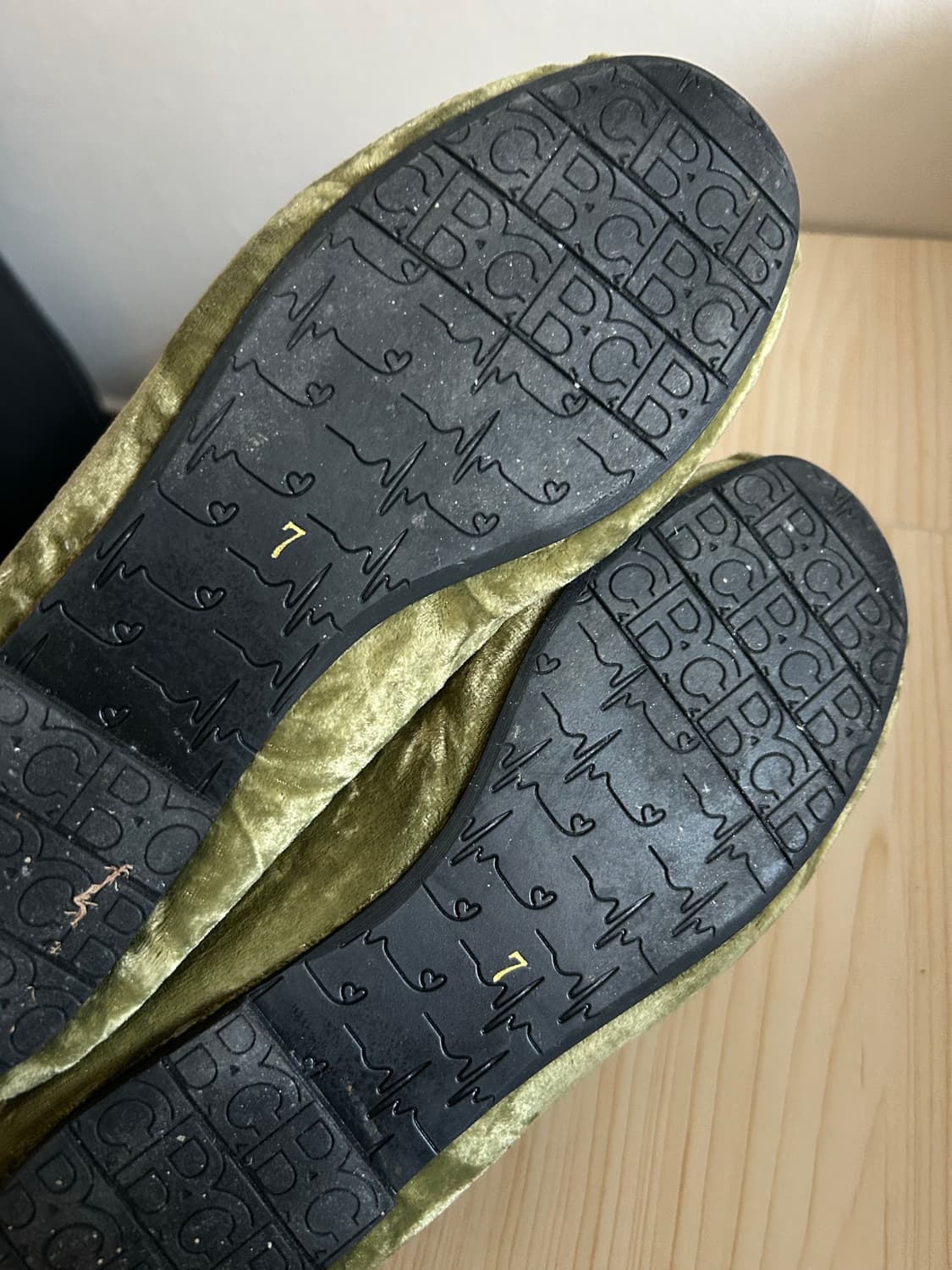 Born In California 벨벳 플랫 슈즈 상품이미지2