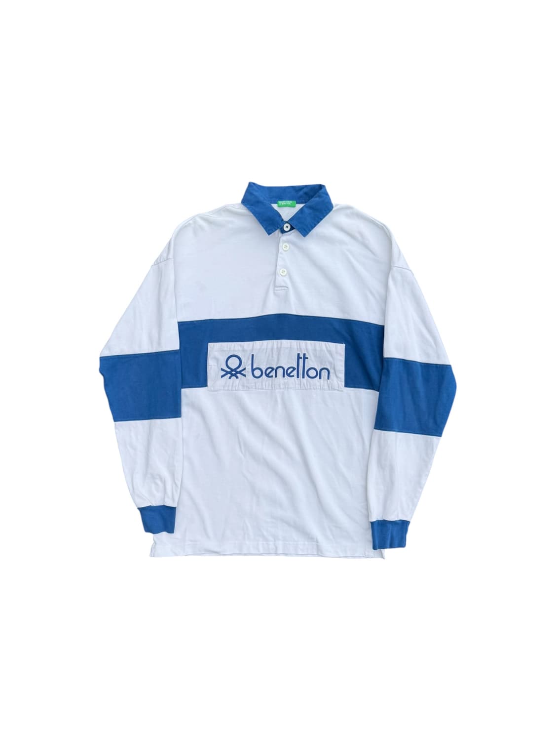 Benetton 베네통 빈티지 럭비 티셔츠 상품이미지1