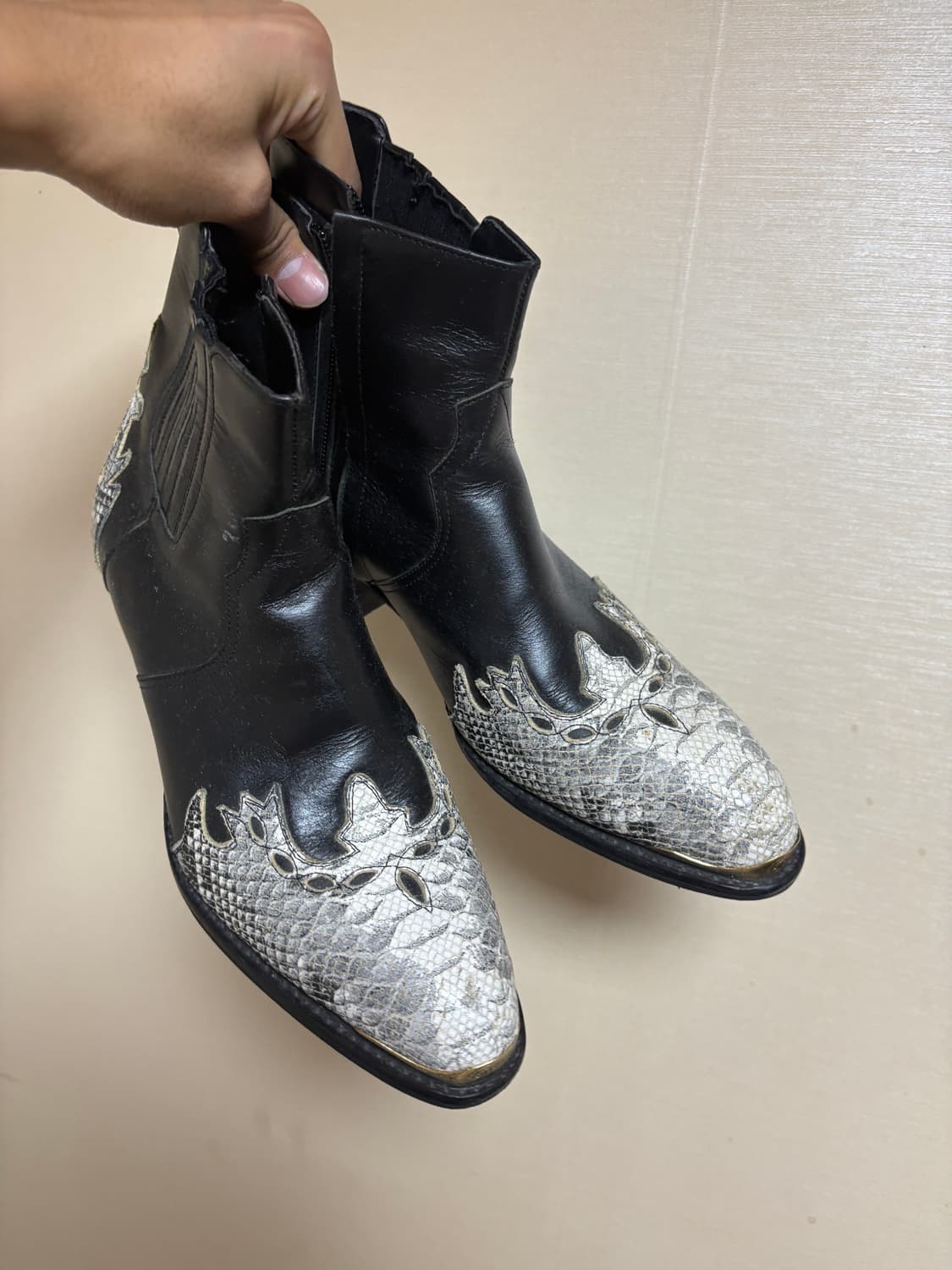 뱀피 구두 상품이미지1