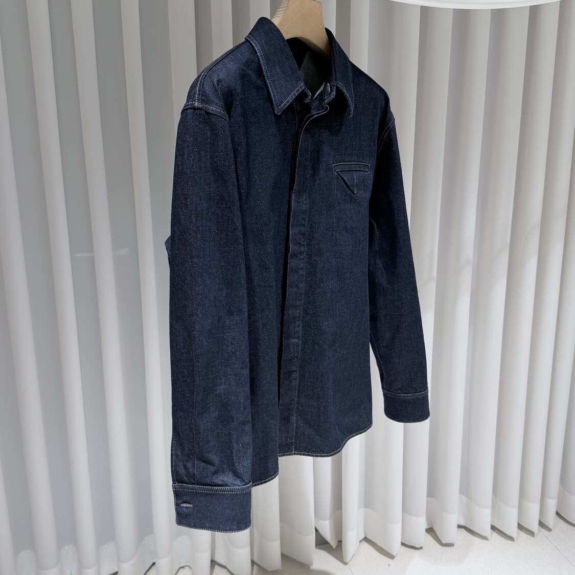 (S+/48) / 보테가 인디고 데님 긴팔 셔츠 상품이미지5
