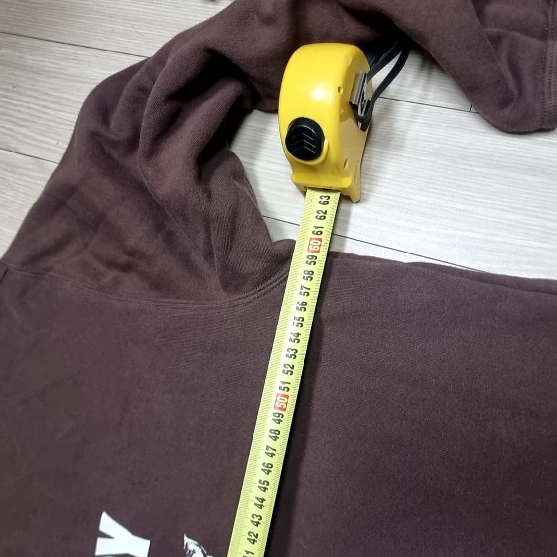 그루브라임 빈티지브라운 고양이 프린팅 맨투맨(xl) 상품이미지8