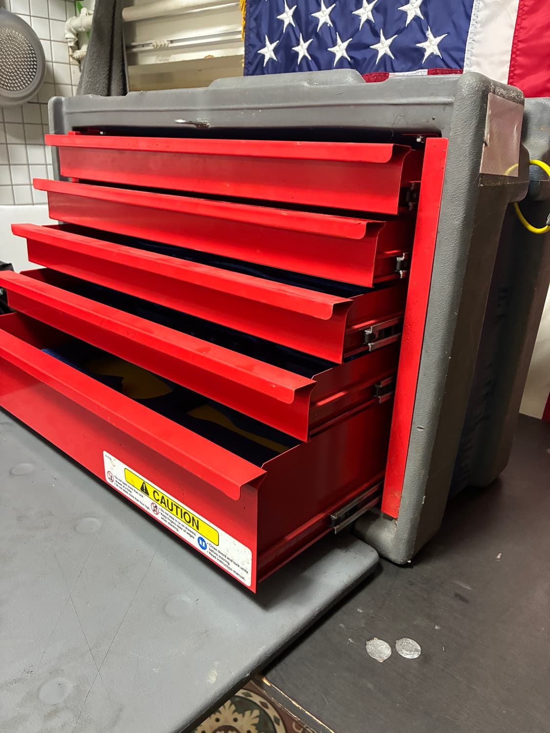 스냅온 빈티지 툴박스/ 공구통/ 공구함 Made in U.S.A 상품이미지8