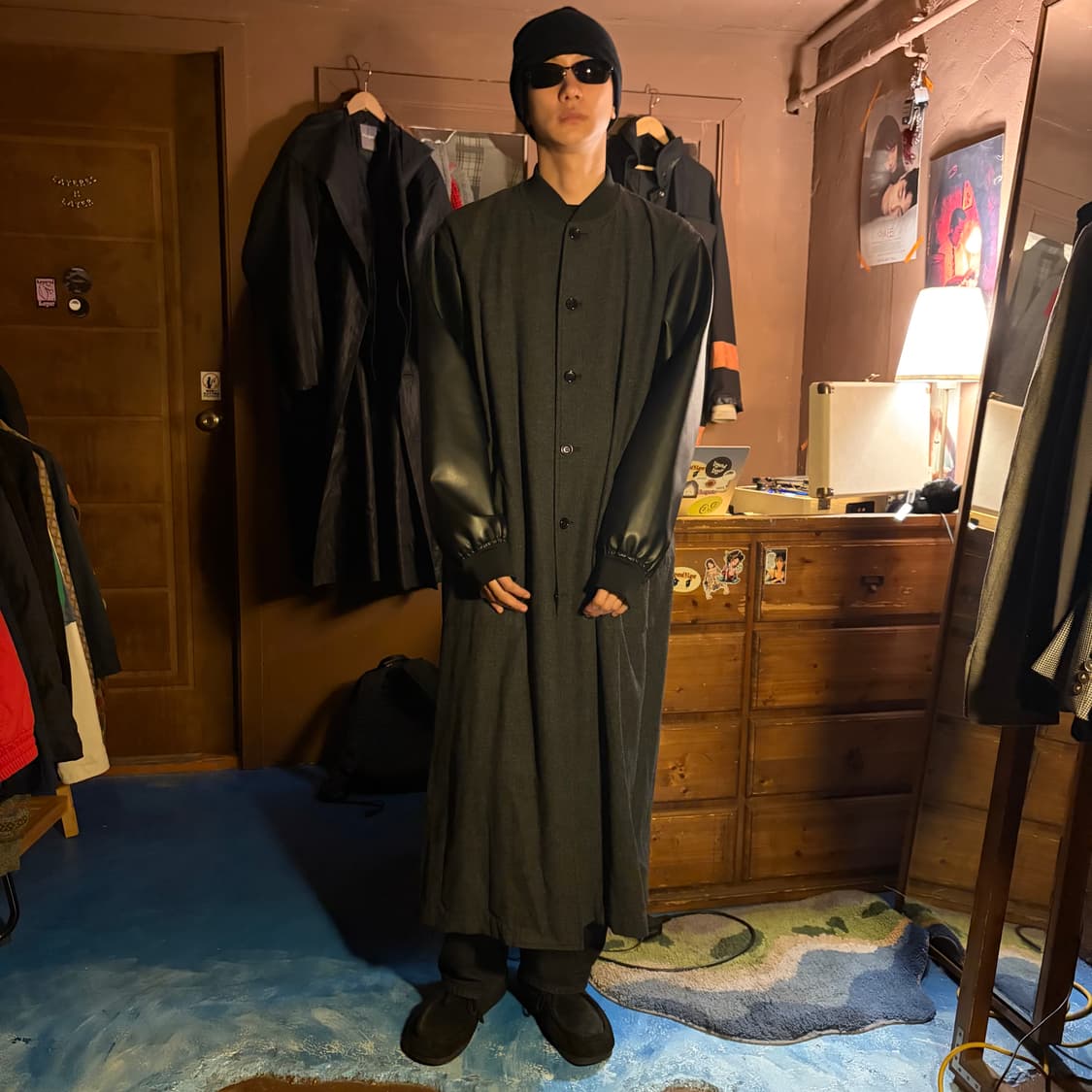 COMME DES GARCONS 1986 WOOL STAFF COAT L 상품이미지1