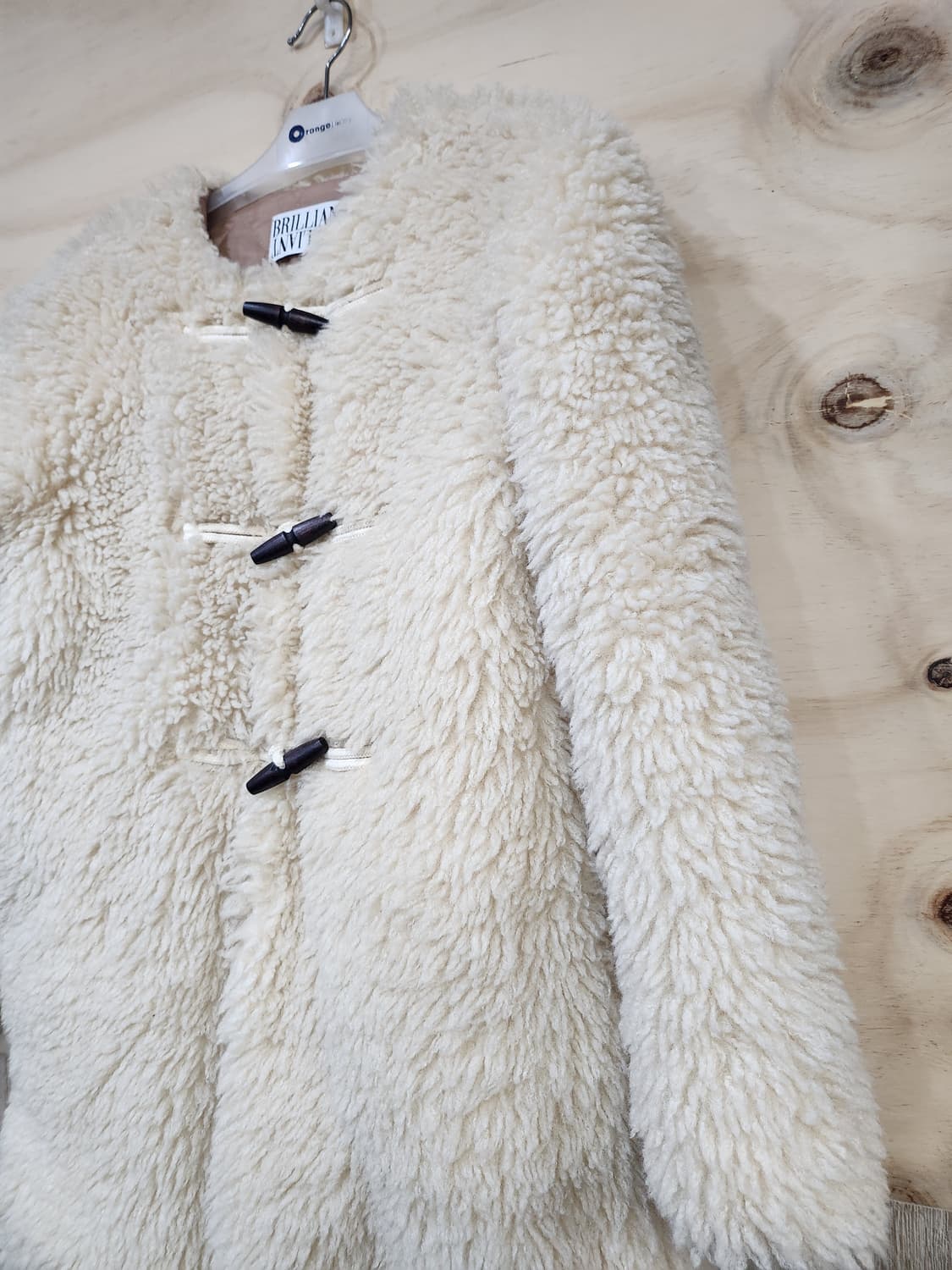 699) BRILLIAN 여성 뽀글이 코트 상품이미지3