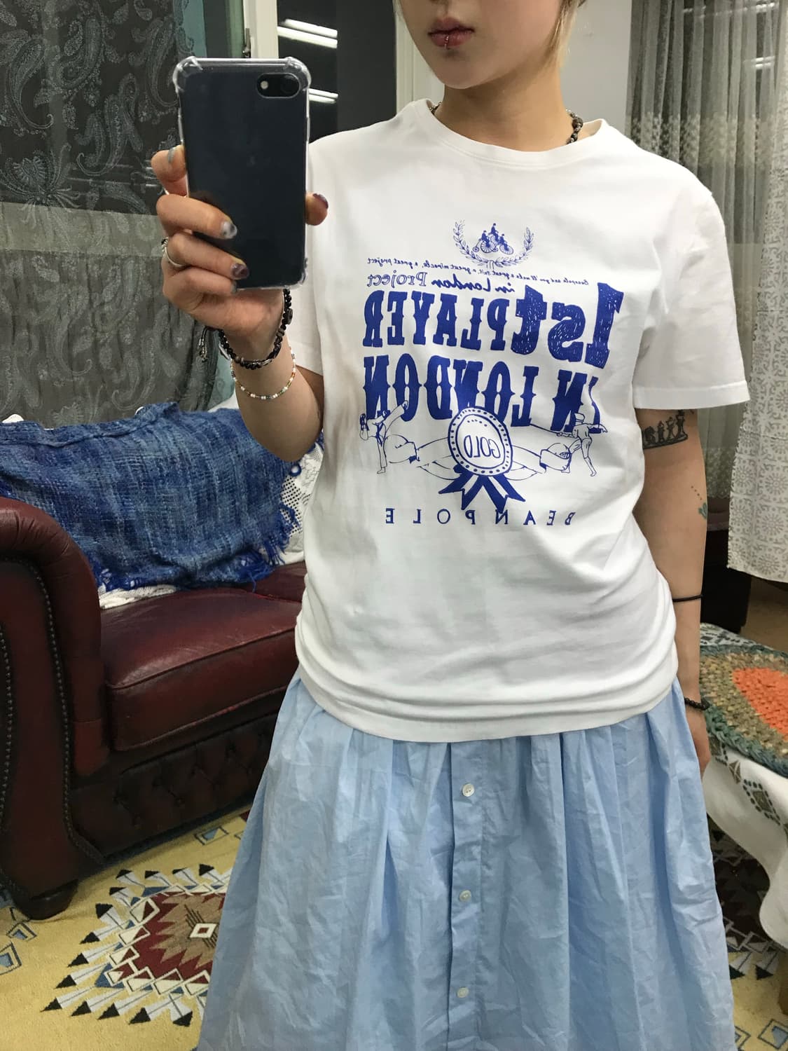 빈폴 프린팅 반팔티 (Z1042) 상품이미지2