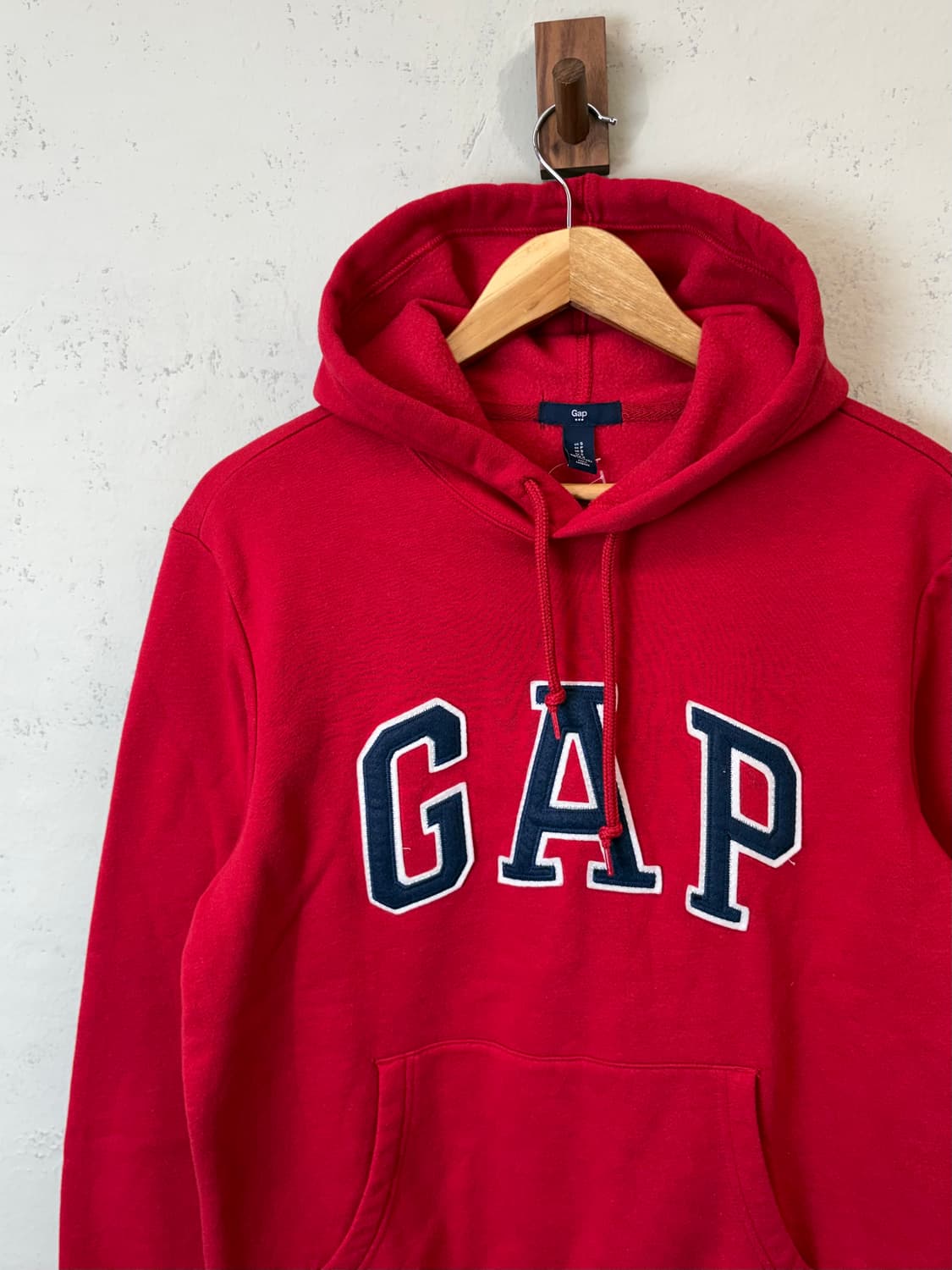 갭 GAP 레드 후드티 상품이미지4