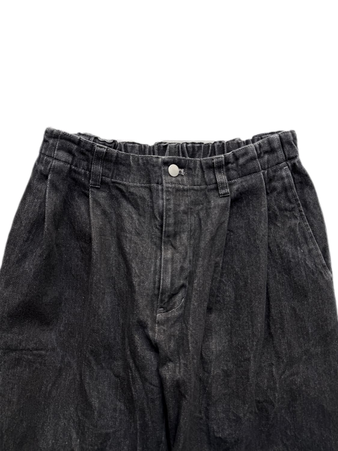 WYM 블랙 데님팬츠 33in 상품이미지3