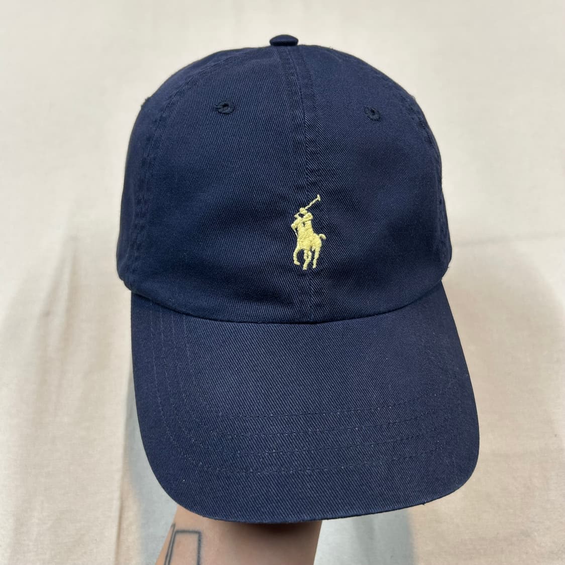 Free) 폴로 랄프로렌 네이비 볼캡 모자 상품이미지2