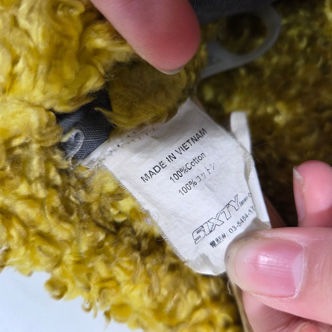 [Miss Sixty] 미스식스티 피그먼트 그런지 퍼 개파카 상품이미지5