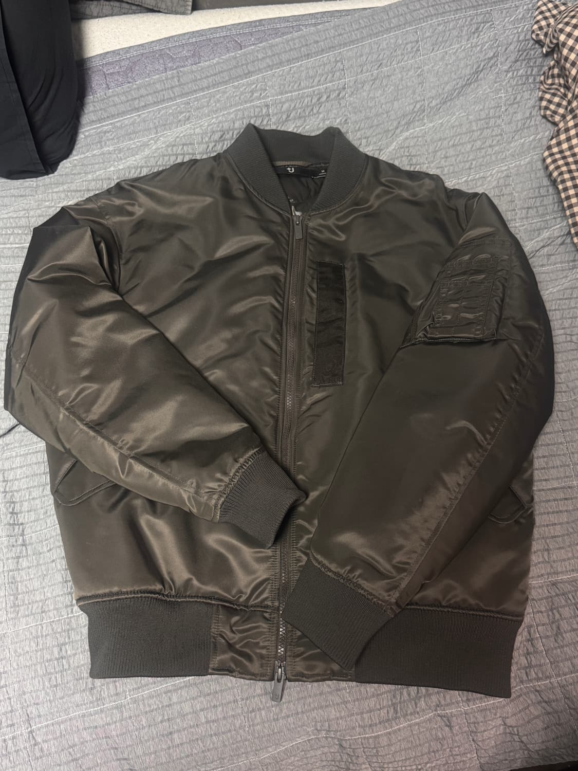 유니클로 질샌더 ma-1 그레이 m 사이즈(구버전) 상품이미지2