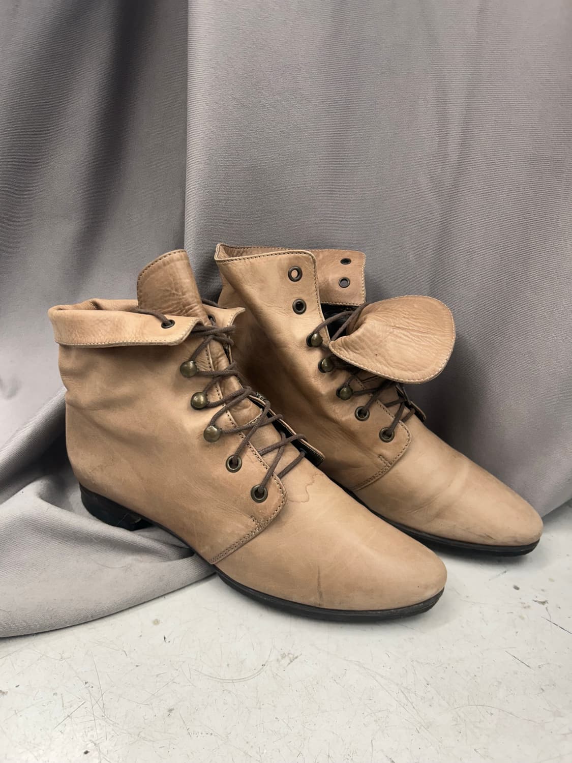 빈티지윙팁 앵클 부츠 상품이미지1