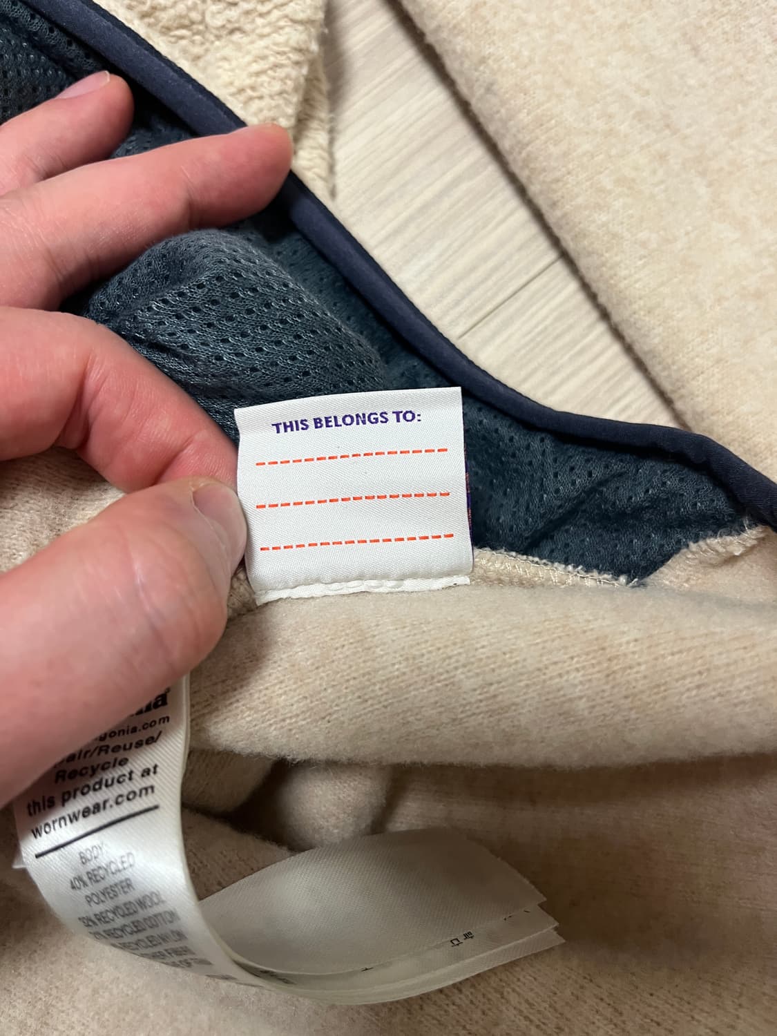 파타고니아 신칠라 후리스 내추럴 블렌드 스냅티 플리스 XL 상품이미지5