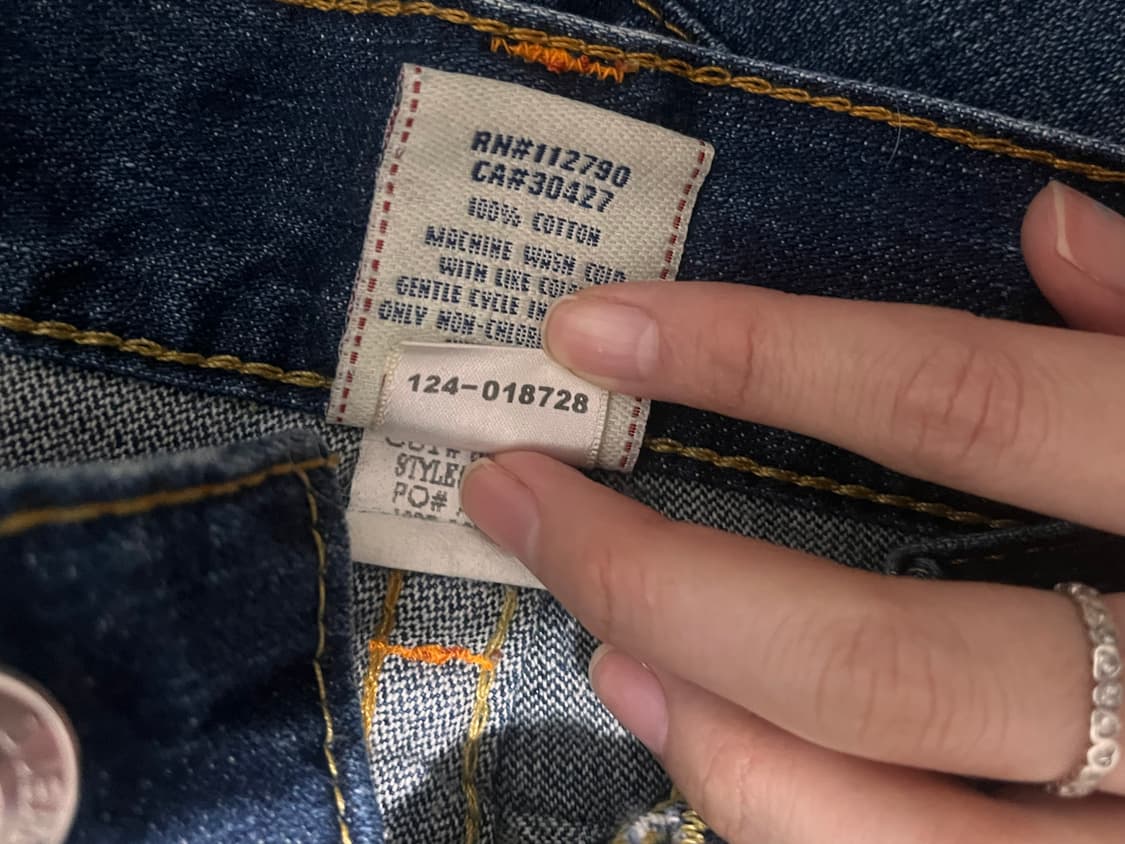 트루릴리젼 조이 부츠컷 데님 상품이미지6