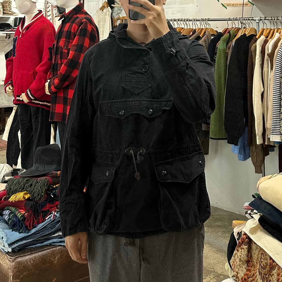 (착용컷) OLD JOE 스모크 파카 (남성용 98) 상품이미지3