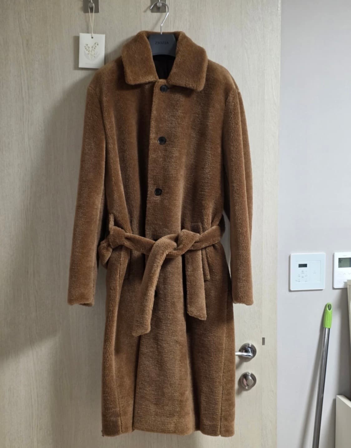 크리스크리스티 테디 베어 쉐어링 코트 XL 상품이미지3