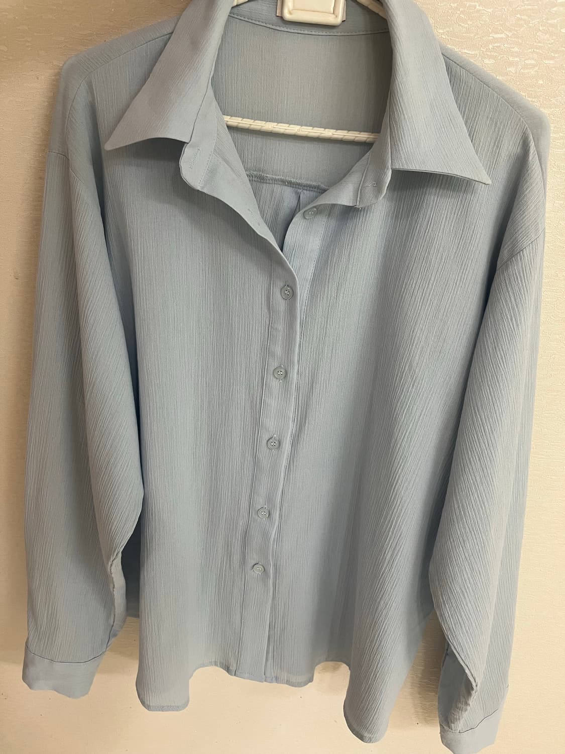 모아빈 flavor shirt 하늘색 상품이미지8