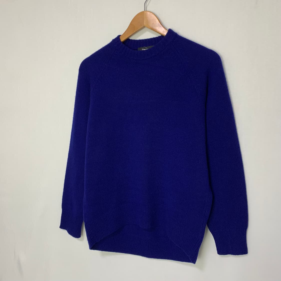 띠어리 블루 니트 스웨터 캐시미어 100 상품이미지2