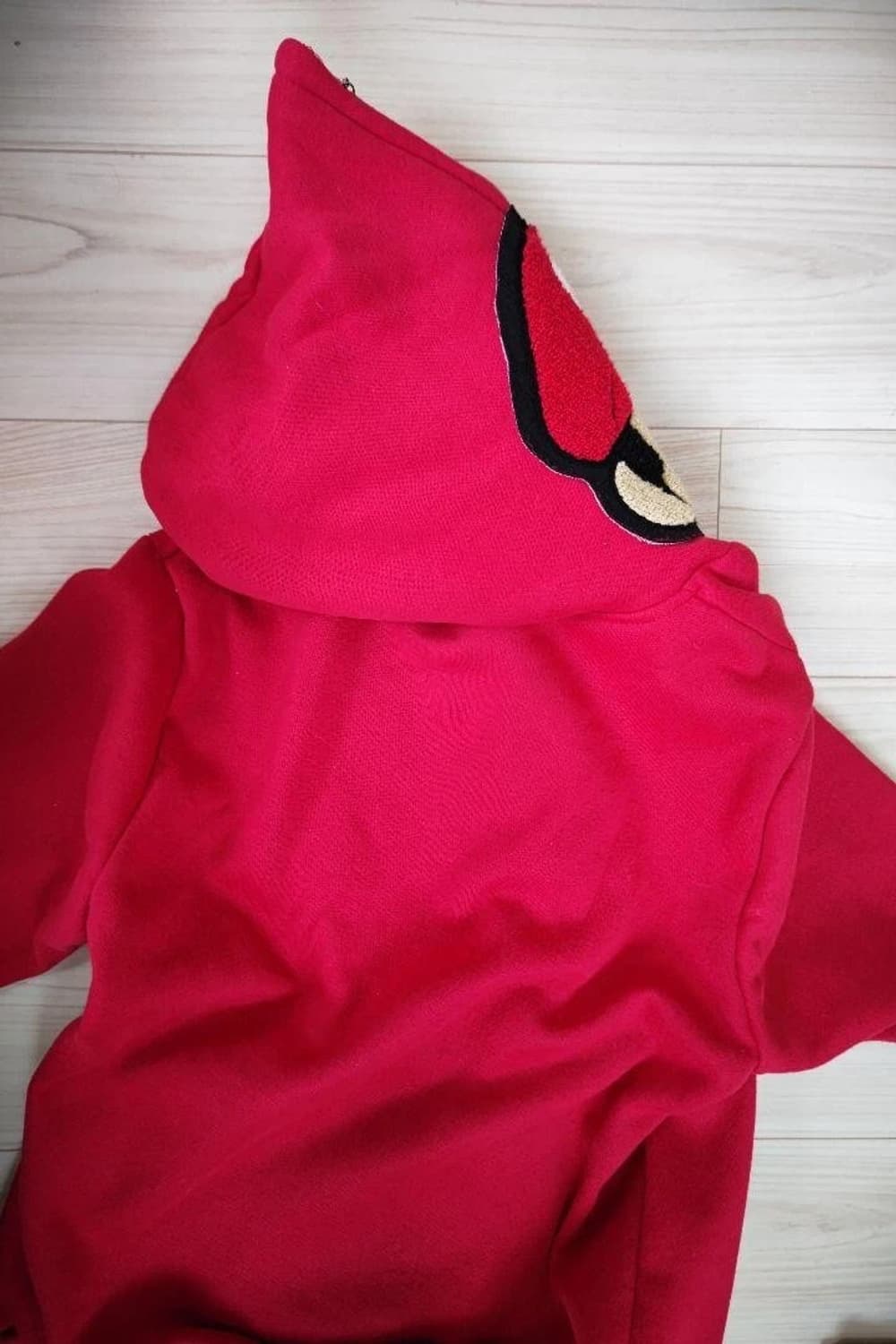 베이프 베이비 마일로 x 마리오 풀 후드집업 레드 상품이미지4