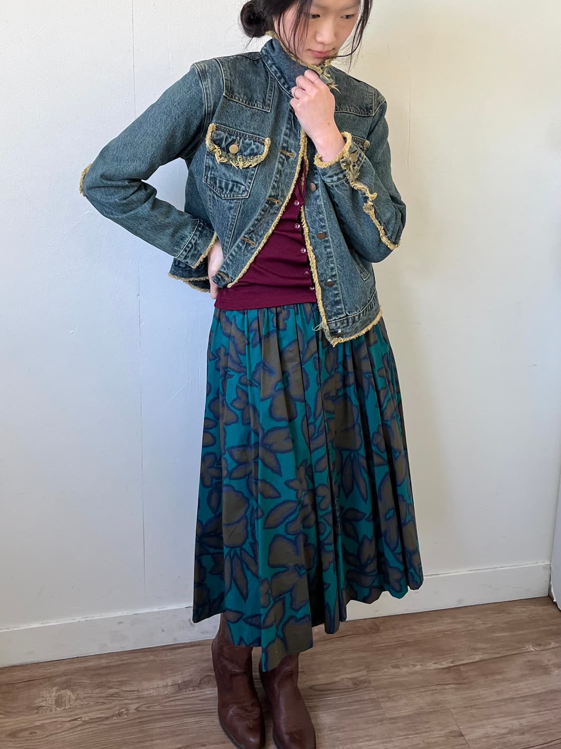 CHACON BLUE 데님 자켓 상품이미지7