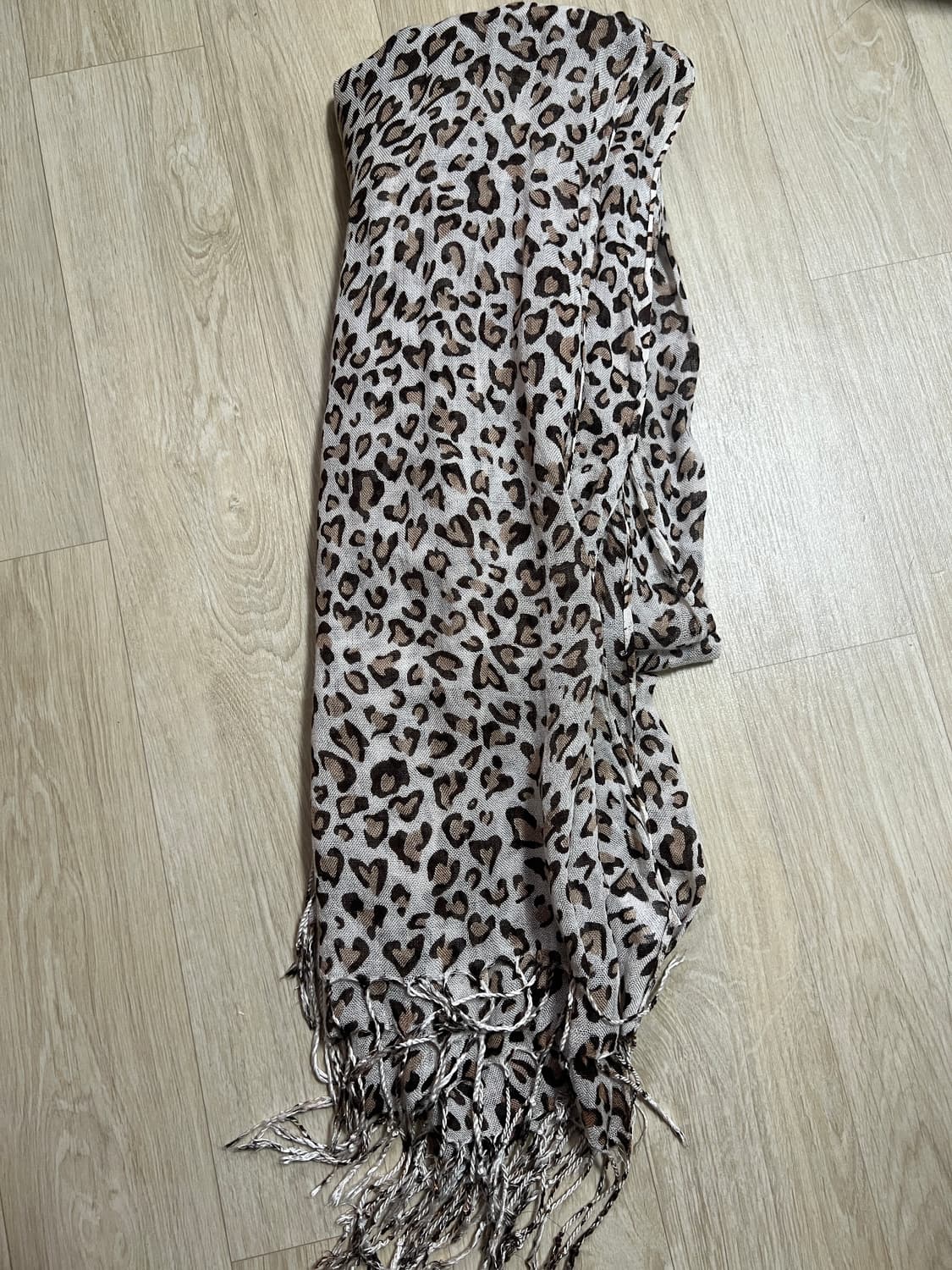 레오파드 머플러  상품이미지1