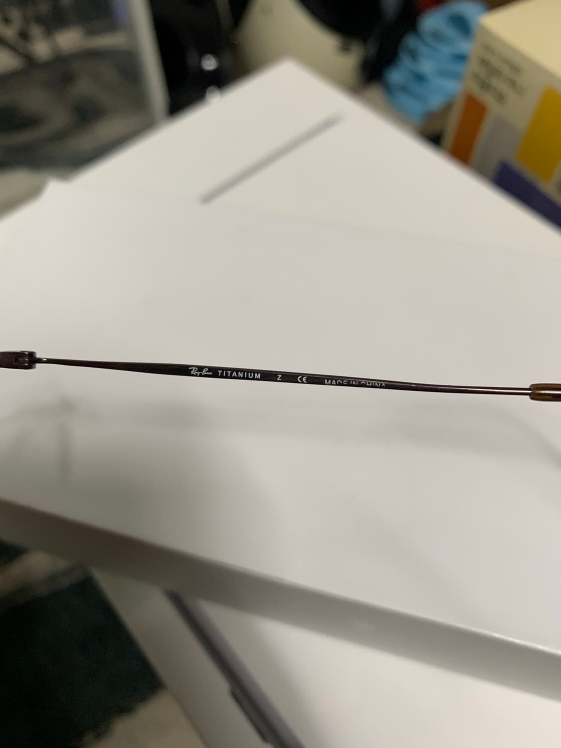 레이벤 rb8647 무태 티타늄 빈티지 안경 판매 상품이미지3