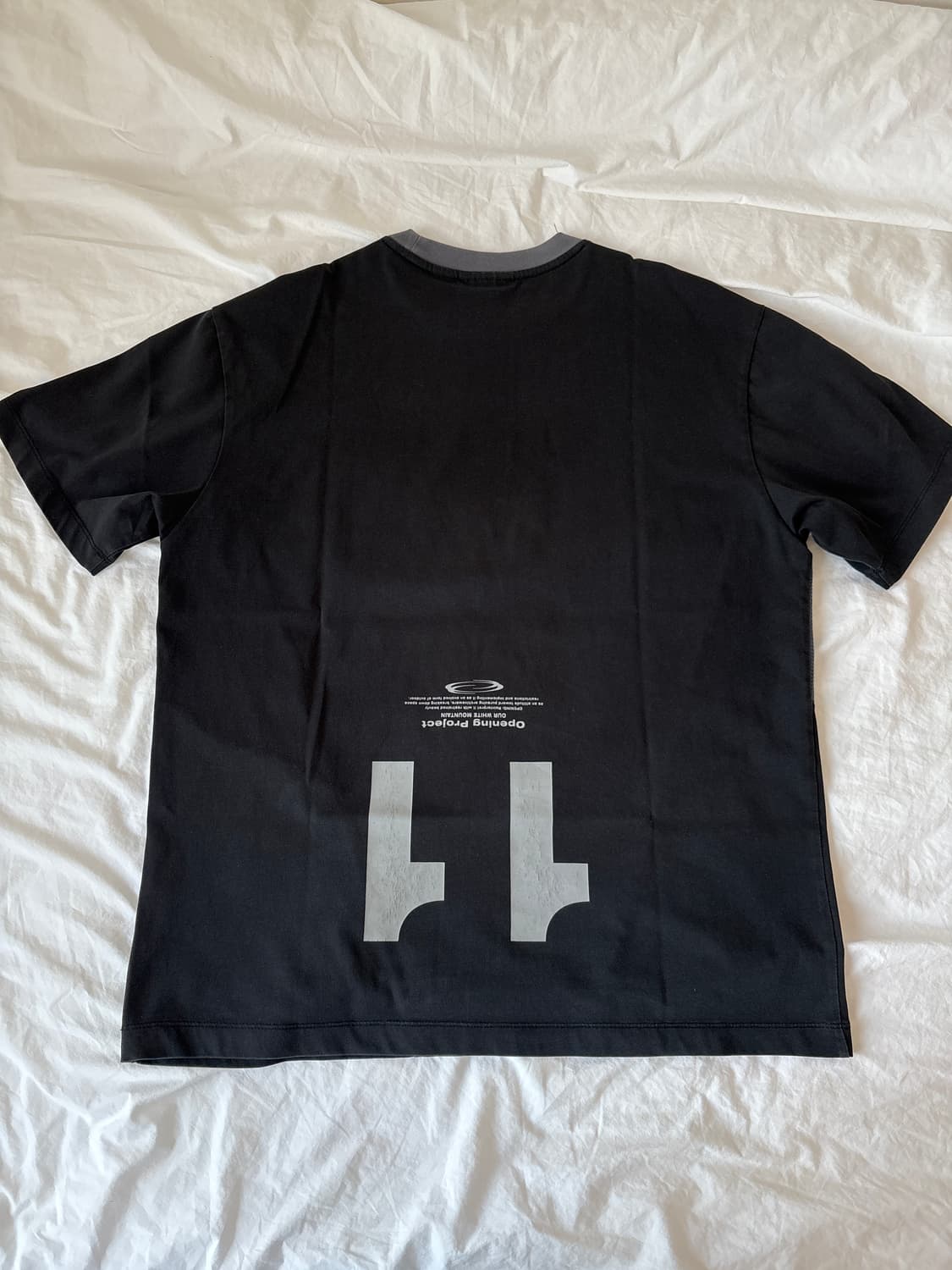 오프닝프로젝트 반팔 티셔츠 Team Play T Shirt - Black 상품이미지2