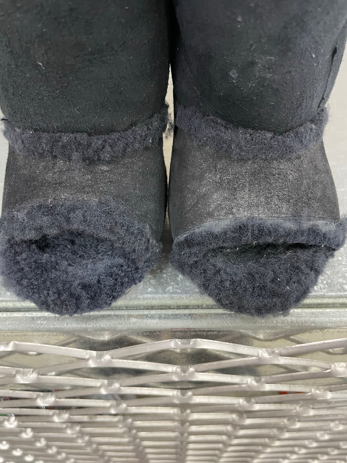 메종 마르지엘라 블랙 쉐어링 앵클 부츠 36 (gr-4713) 상품이미지7