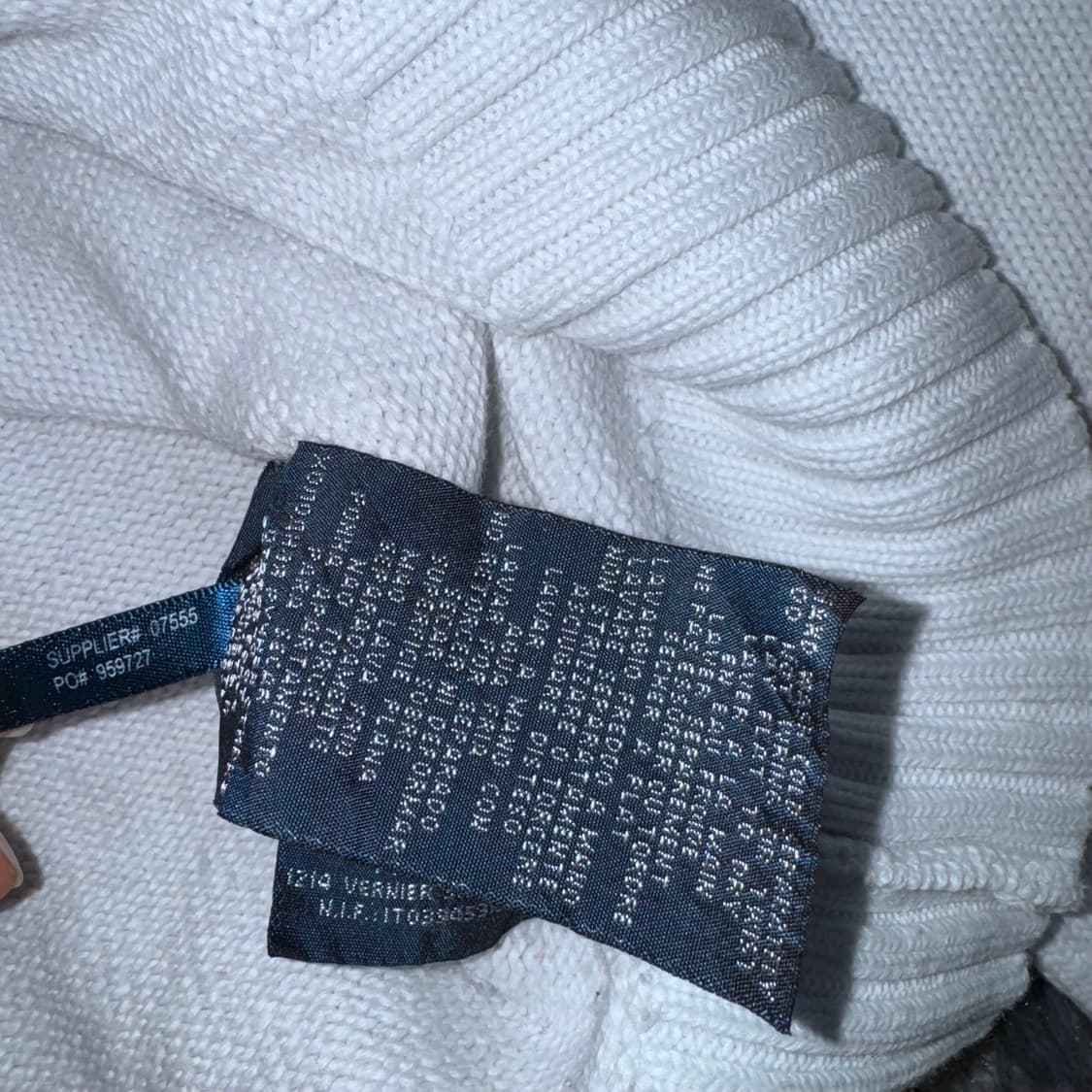 투티/0097 폴로 랄프로렌 화이트 스웨터 니트 상품이미지5