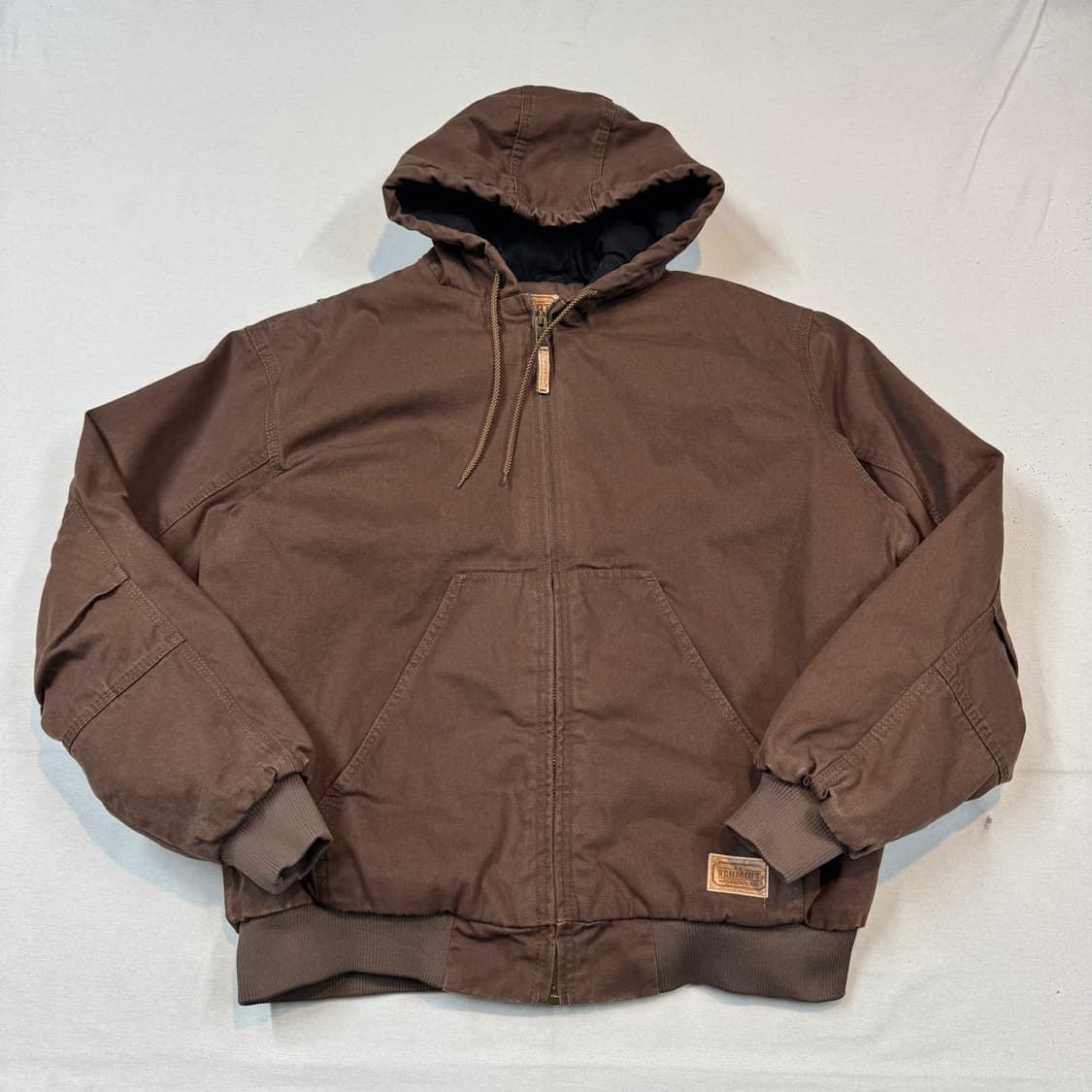 XL) SCHMIDT 슈미트 워크웨어 액티브 자켓 브라운 상품이미지1