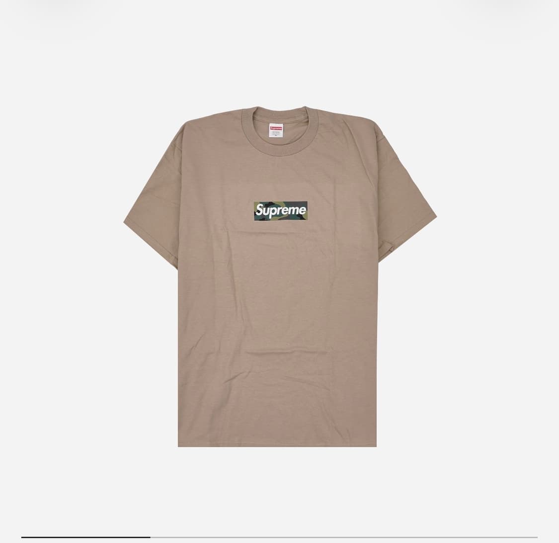 슈프림 박스로고 반팔티 카모 상품이미지2