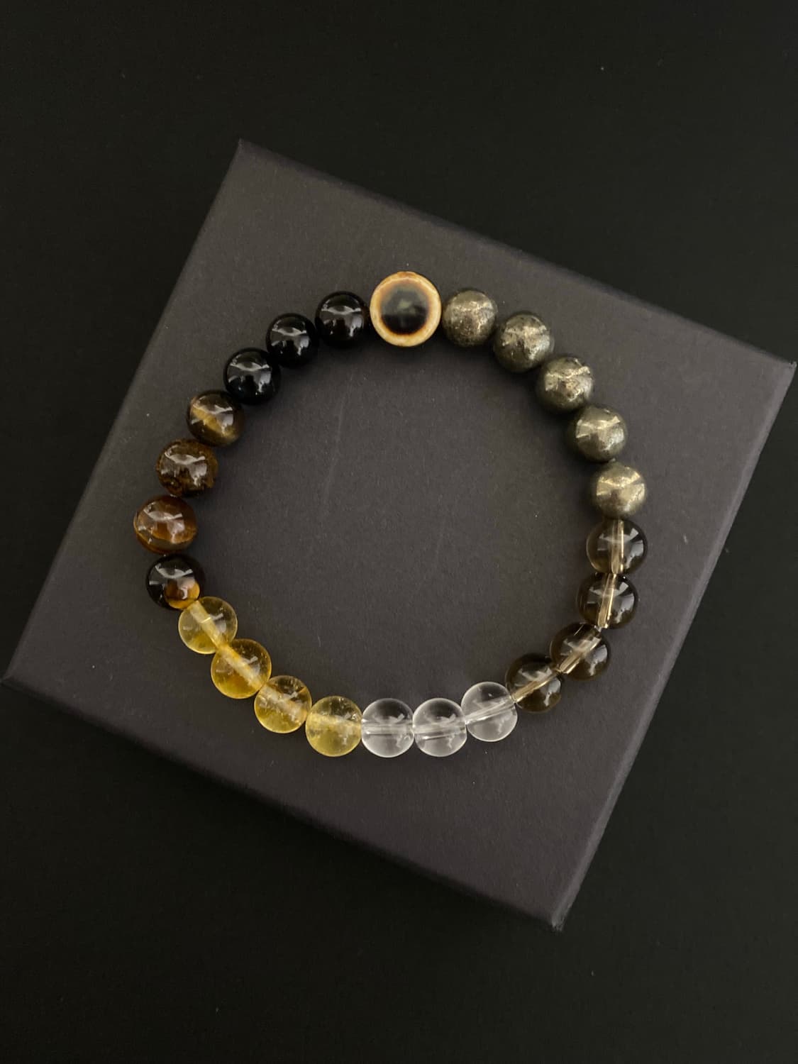 비즈 포인트 원석  팔찌 상품이미지2